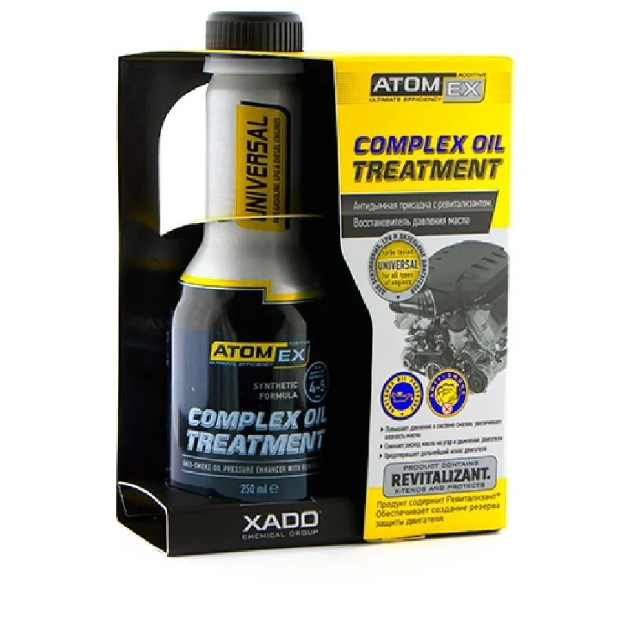 Anti-smoke additive XADO ATOMEX Complex Oil Treatment